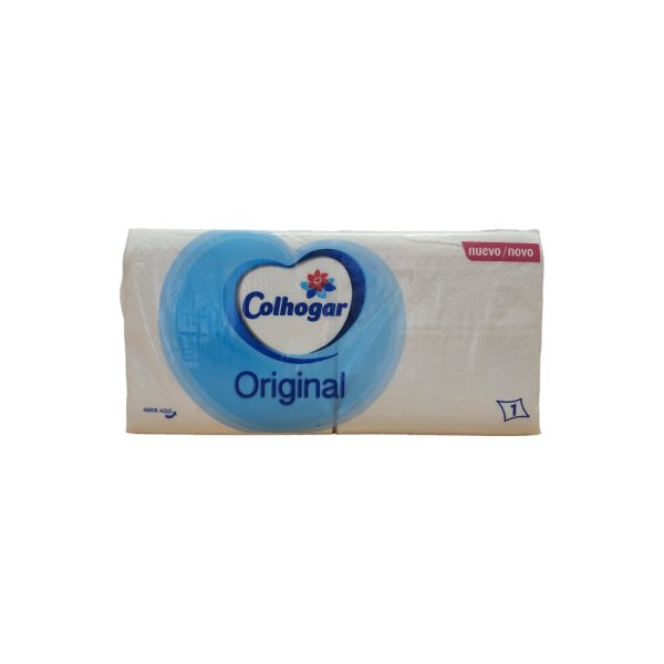 Colhogar Servilleta blanca original 180 uds