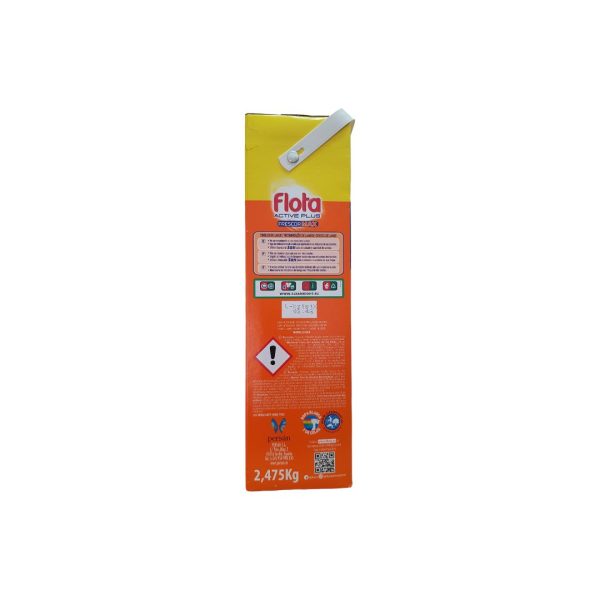 Flota Detergente en polvo Marsella Max Active Plus 45c. (2.475kg) - Imagen 2