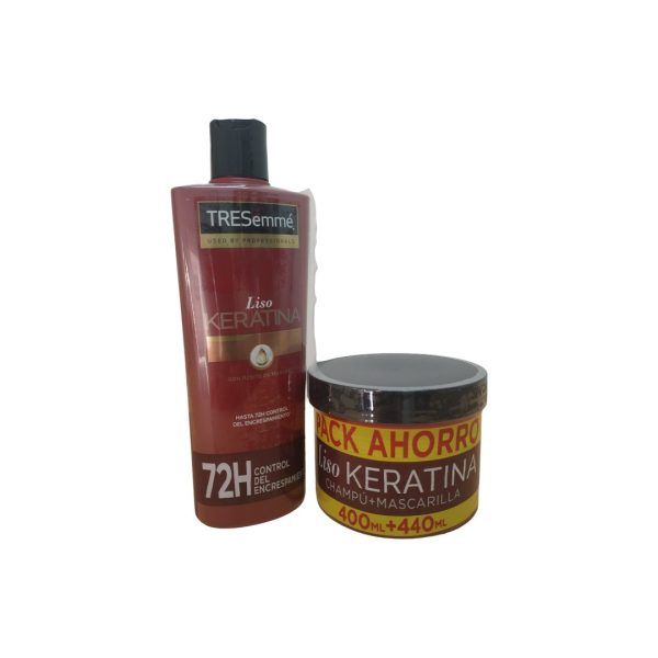 TRESemme Pack Liso Keratina 400ml + 440ml