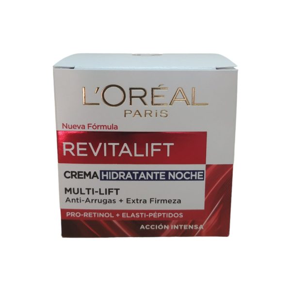 L oreal Crema de cara Revitalift noche 50ml