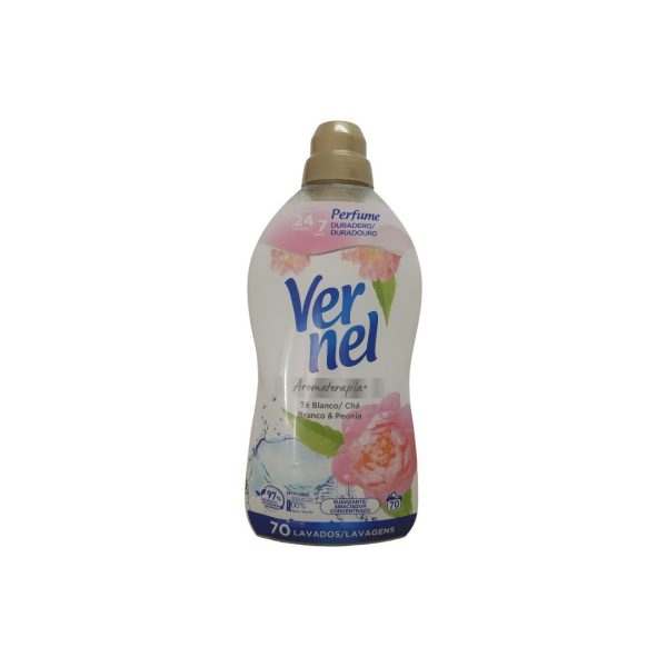 Vernel Suavizante Aromaterapia Te Blanco 70 Lav