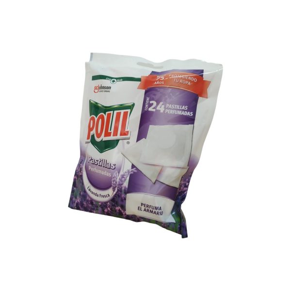 Polil Pastillas Perfumadas lavanda fresca 24 pastillas