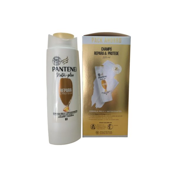 Pantene Pack Ahorro Champú 225ml + Mascarilla 300ml - Imagen 2