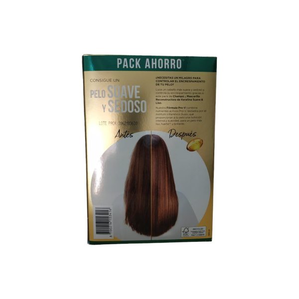 Pantene Pack Ahorro Champu 225ml. + Mascarilla 300ml - Imagen 4