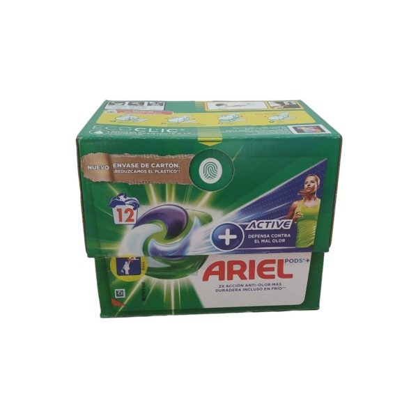 Ariel capsulas Active 12 uds