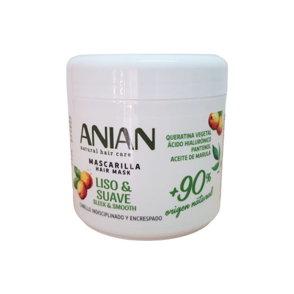 Anian Mascarilla del pelo liso & suave 350ml
