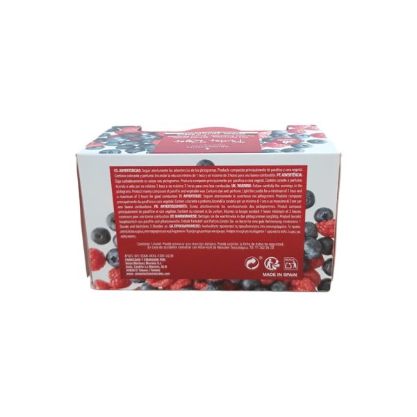 Aromatium Velas perfumadas Frutos rojos ( 2x57 grs.) - Imagen 2