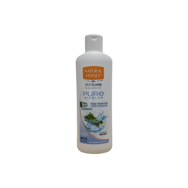 Natural honey Gel de baño pure micelar 650ml