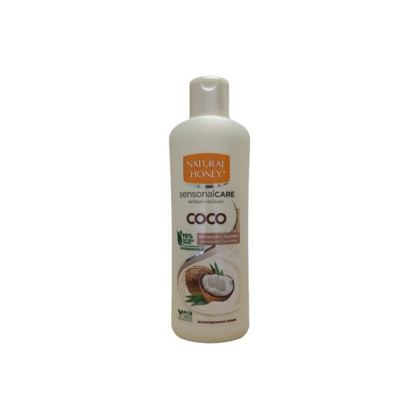 Natural honey Gel de baño coco 600ml