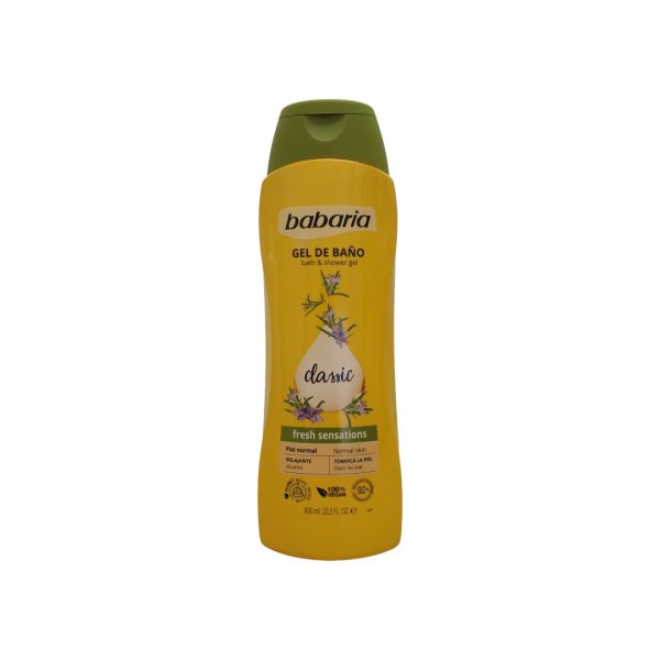 Babaria Gel de Baño Clasic Romero 600ml.