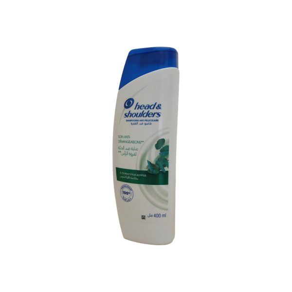 H&S Champu con extracto de eucalipto,antipicazón 400ml