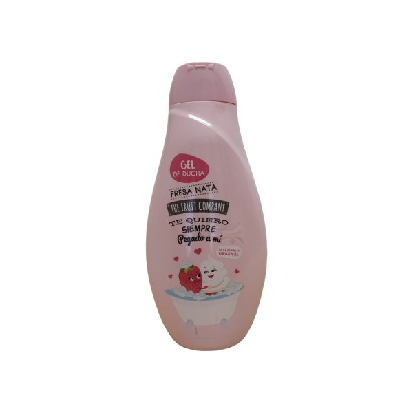 The fruit company gel fresa y nata 600ml