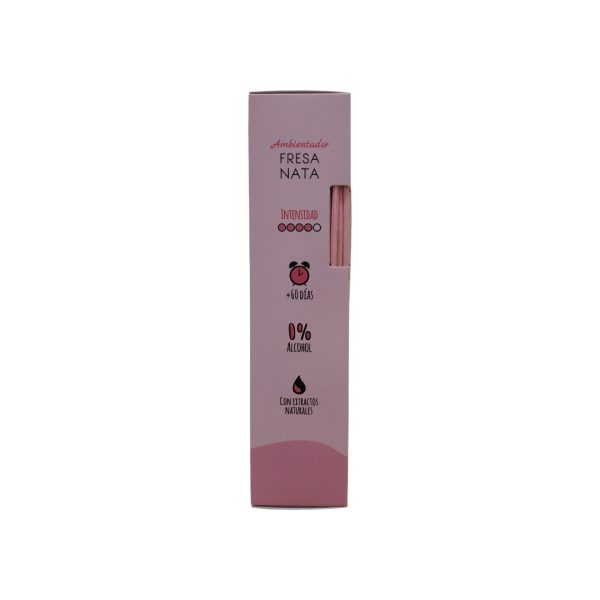 The fruit company Ambientador mikado fresa y nata  40ml - Imagen 4