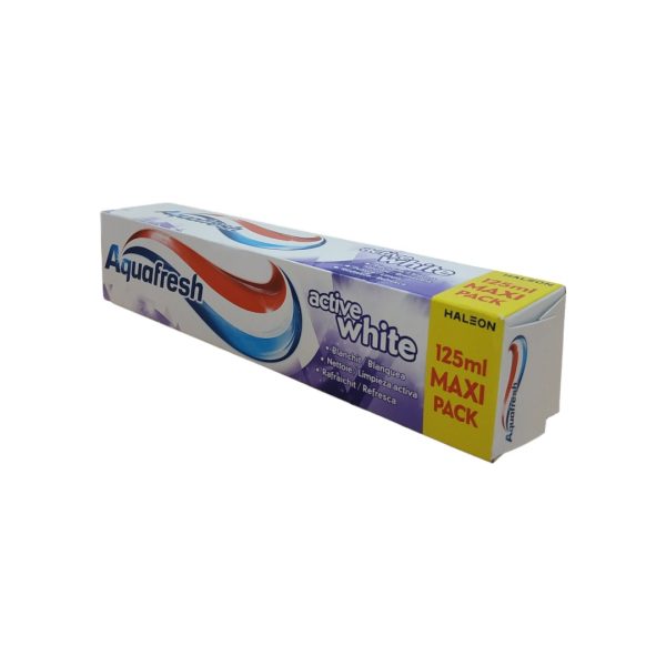 Aquafresh pasta de dientes active white 125ml