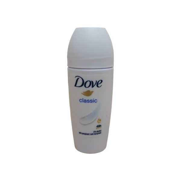 Dove desodorante roll on classic 50ml