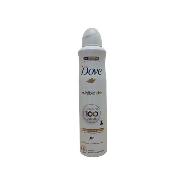 Dove Desodorante Spray invisible dry  250ml.