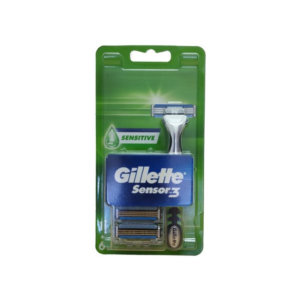 Gillette sensor 3  Sensitive (1 maquinilla + 6 recambios)