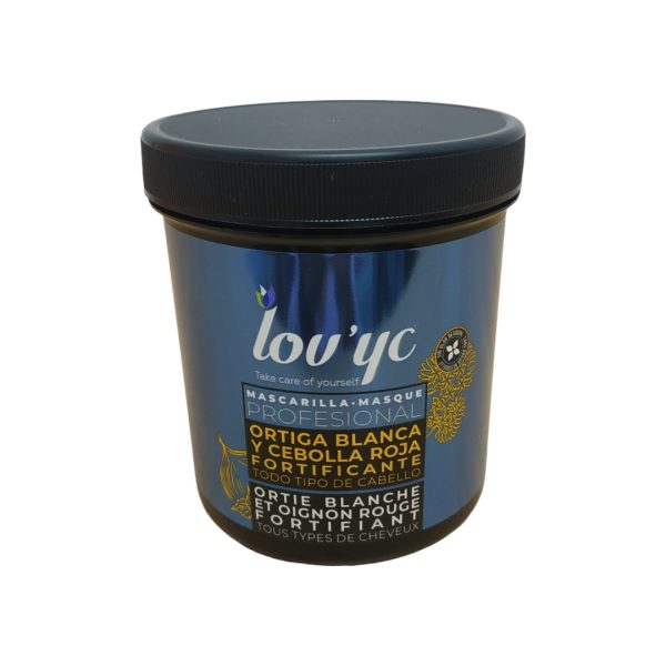 Lovyc mascarillaLiso ortiga blanca y cebolla 700ml.