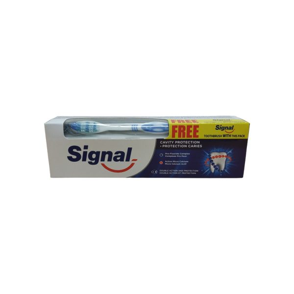 Signal pasta de dientes cavity protection 100ml + cepillo gratis