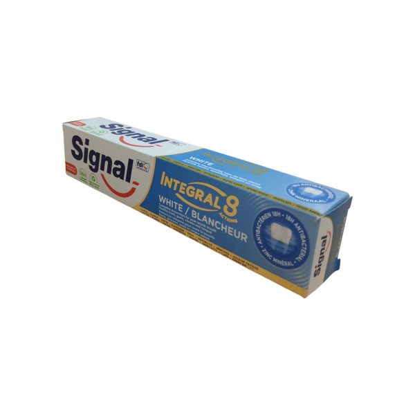 Signal pasta de dientes integral 8 white  75ml