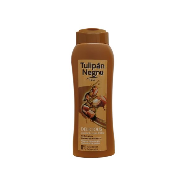 Tulipan negro body milk caramelo 400ml