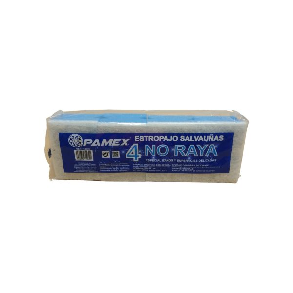 Estropajos salvauñas no raya pack 4 uds