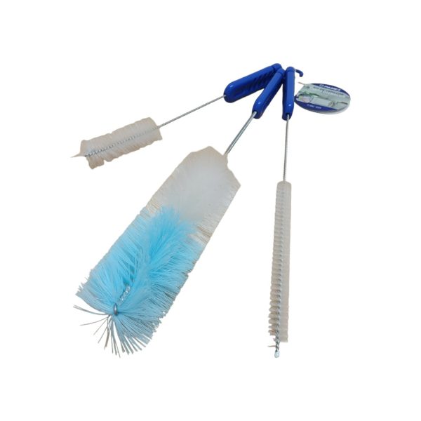 Kit de cepillos limpiautensilios  pack 3 uds