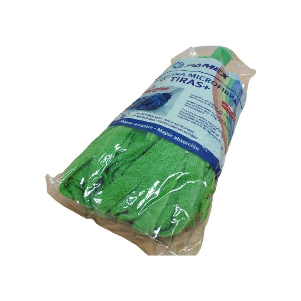 Fregona microfibra tiras super absorción