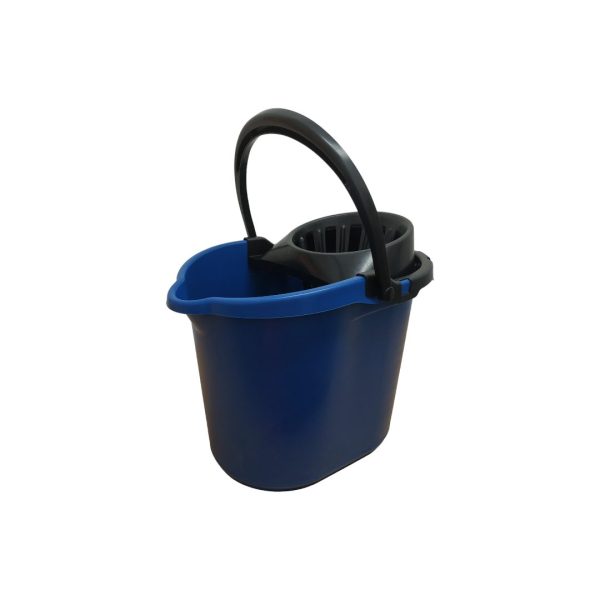 Cubo con escurridor azul one zoroastro 15 L