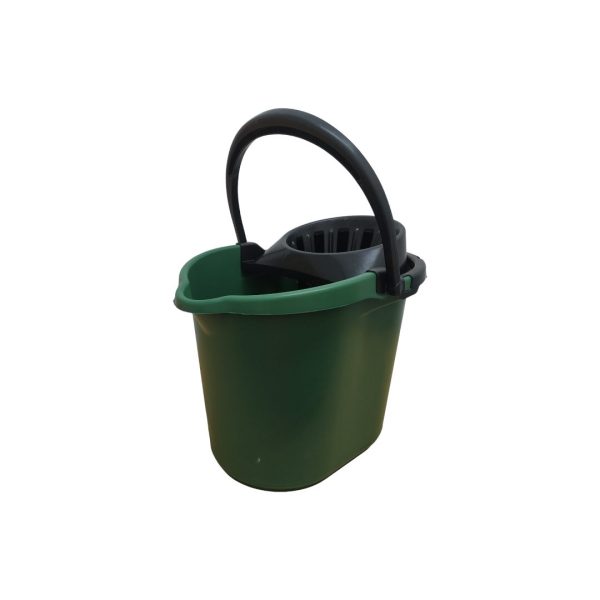 Cubo con escurridor verde one zoroastro 15 L