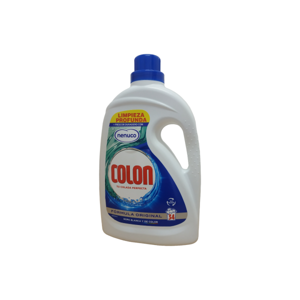 Colon Detergente liquido Nenuco 34 dosis (1.70 Litros)