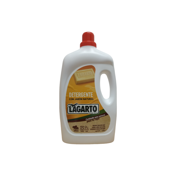Lagarto detergente al jabón 40 lavados