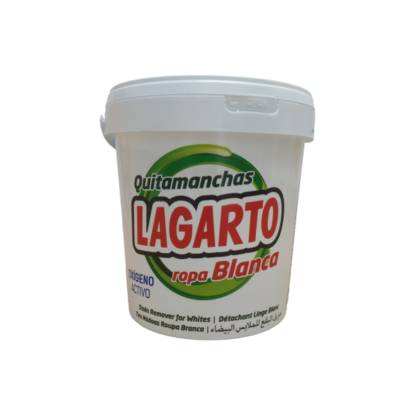 Lagarto quitamanchas bote oxi white 600 grs.