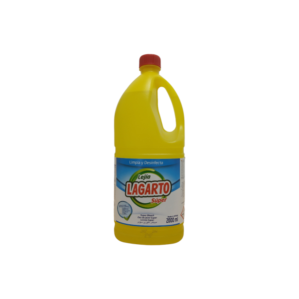 Lagarto lejía super 2 litros