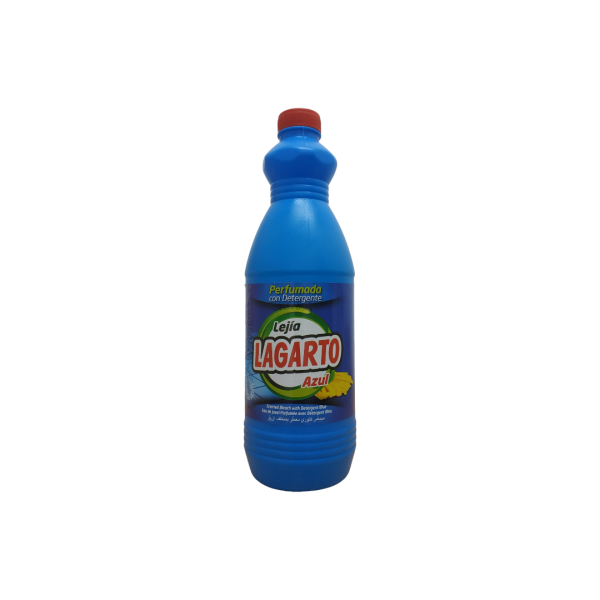 Lagarto lejía con detergente azul 1'5 litros