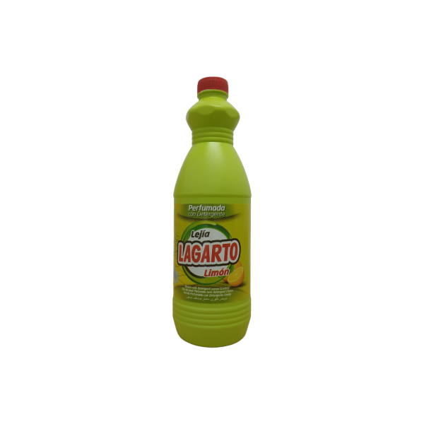 Lagarto lejía con detergente limón 1'5 litros