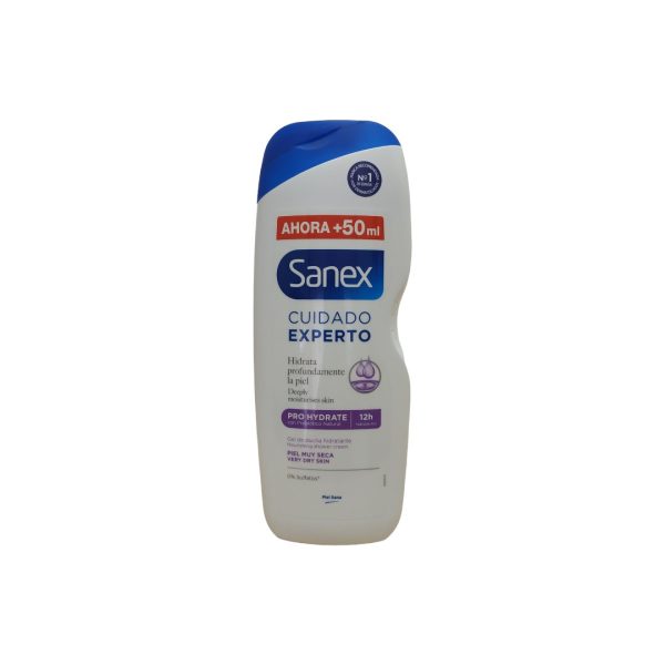 Sanex gel de baño piel muy seca 600ml