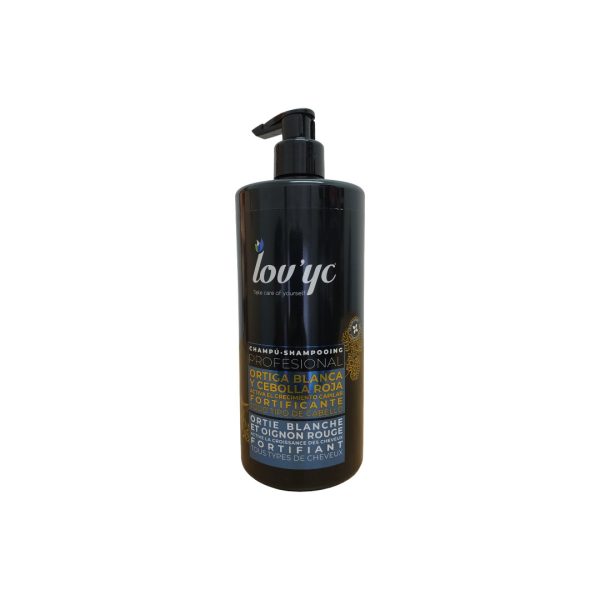 Lovyc champu ortiga blanca y cebolla roja 750ml
