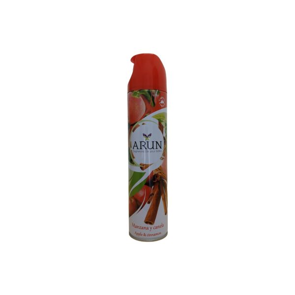 Arun ambientador spray manzana y canela 600ml