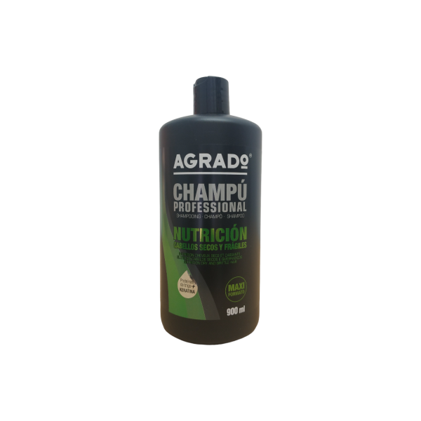 Agrado champú profesional nutrición secos y frágiles 900ml