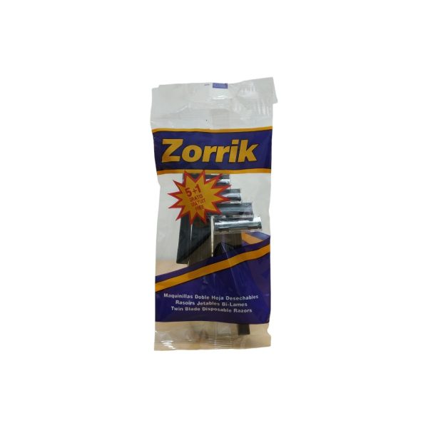 Zorrik maquinillas de afeitar 5 +1 gratis