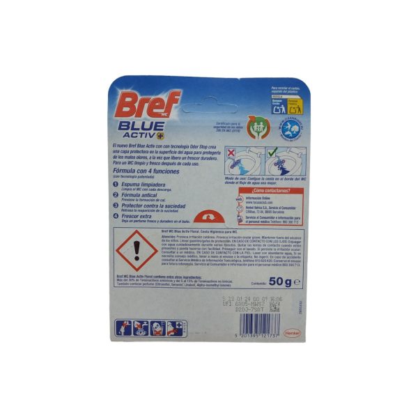 Bref blue activ floral 50 g. - Imagen 2