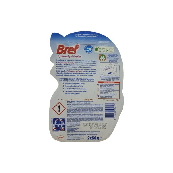 Bref wc momentos de relax armonía (2x50g) - Imagen 2