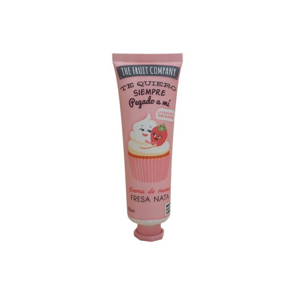 The fruit company crema de manos fresa nata 50ml