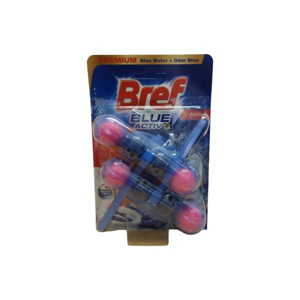 Bref wc blue activ floral  ( 2x50g)