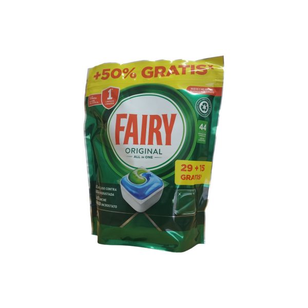 Fairy lavavajillas a maquina original 44 capsulas