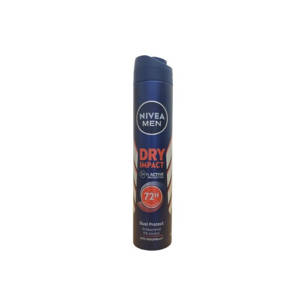 Nivea Desodorante spray piel seca  hombre 200ml