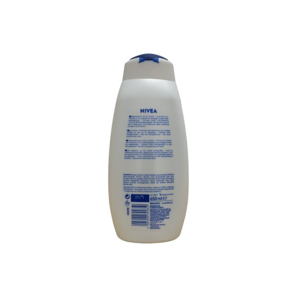 Nivea gel de baño crema de aloe 650ml - Imagen 2