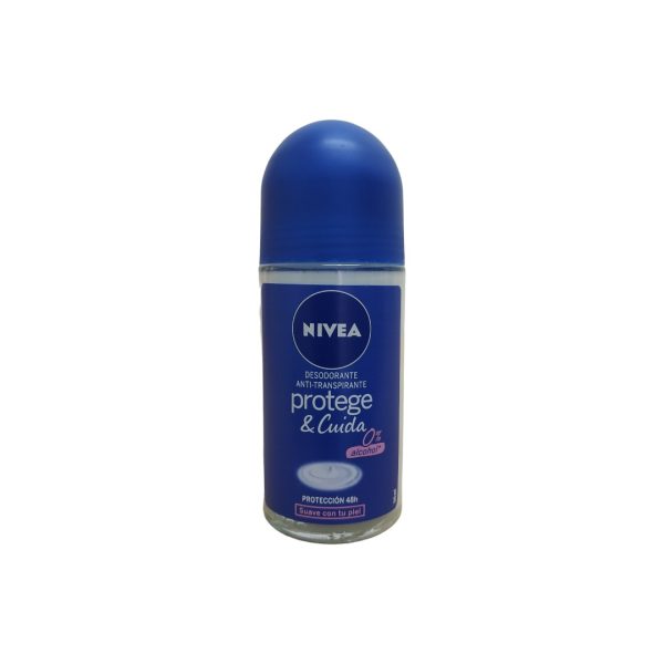 Nivea Desodorante Roll on protege y cuida 50ml.