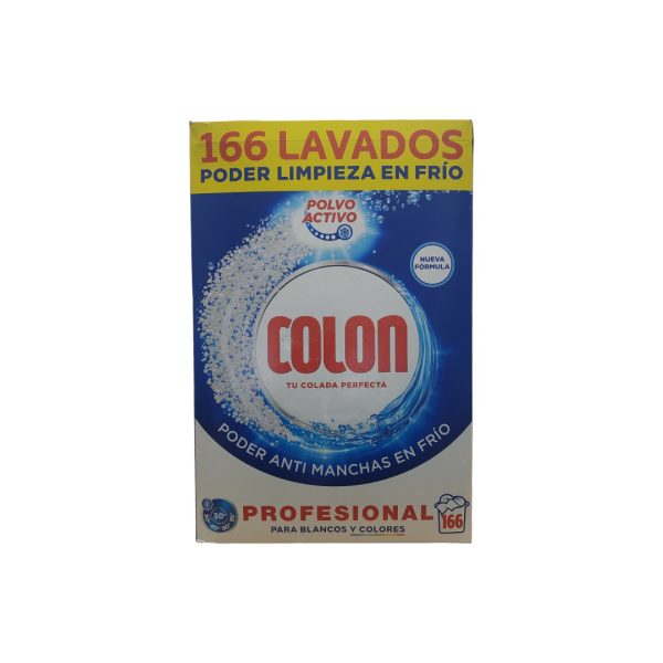 Colon detergente en polvo 166 lavados (8.652kg)